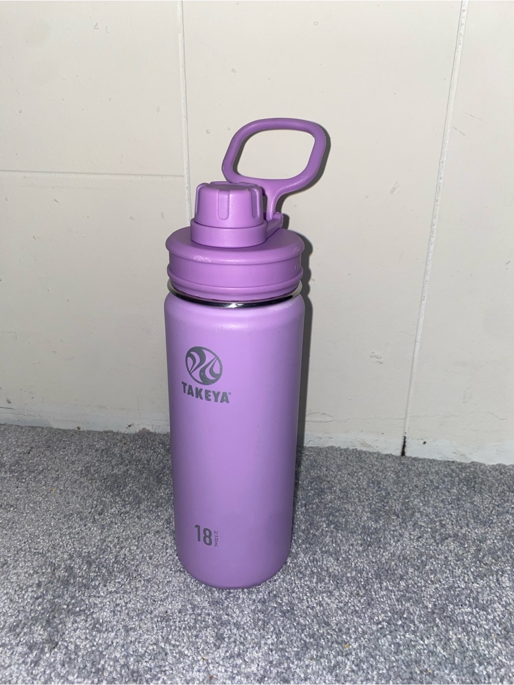 Takeya Lavender Purple 18oz Insulated Water Bottle